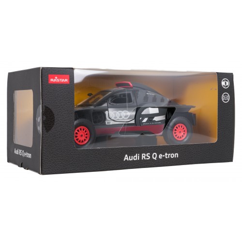 Kovové auto 1:24 AUDI RS Q e-tron šedé RASTAR
