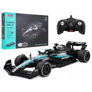 R/C auto 1:16 Mercedes-AMG F1 W16 E Performance stavebnice černá RASTAR