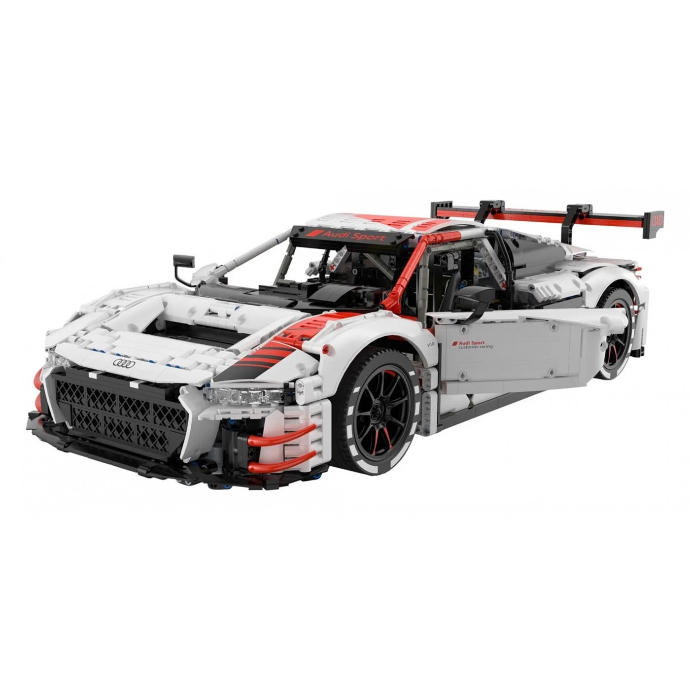 Autodíly 1:8 Audi R8 LMS GT3 bílé RASTAR