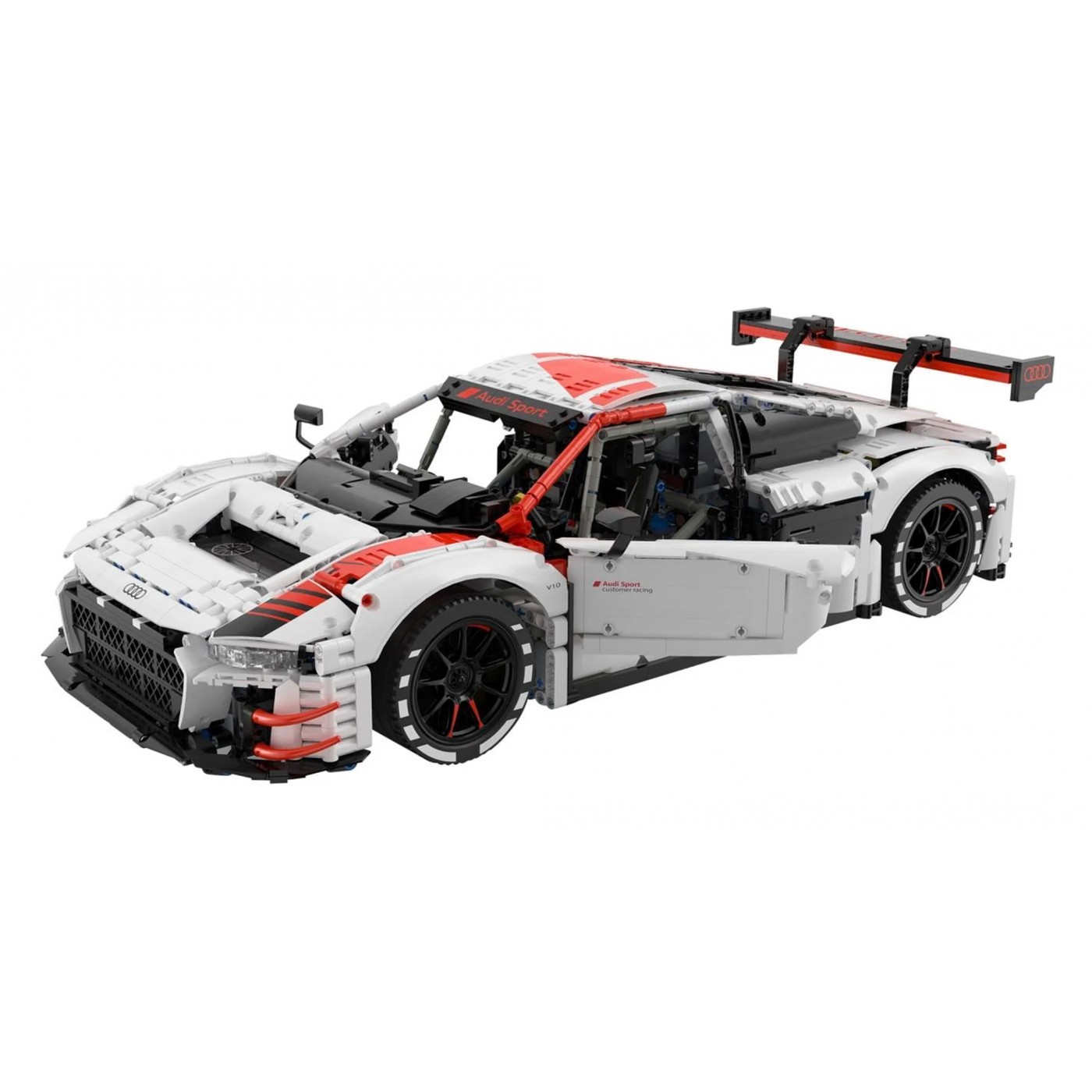 Autodíly 1:8 Audi R8 LMS GT3 bílé RASTAR