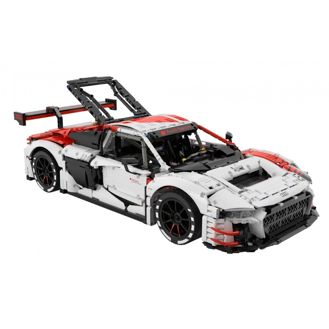 Autodíly 1:8 Audi R8 LMS GT3 bílé RASTAR