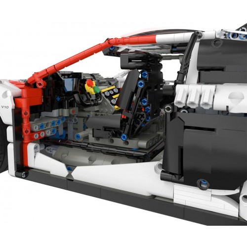 Autodíly 1:8 Audi R8 LMS GT3 bílé RASTAR