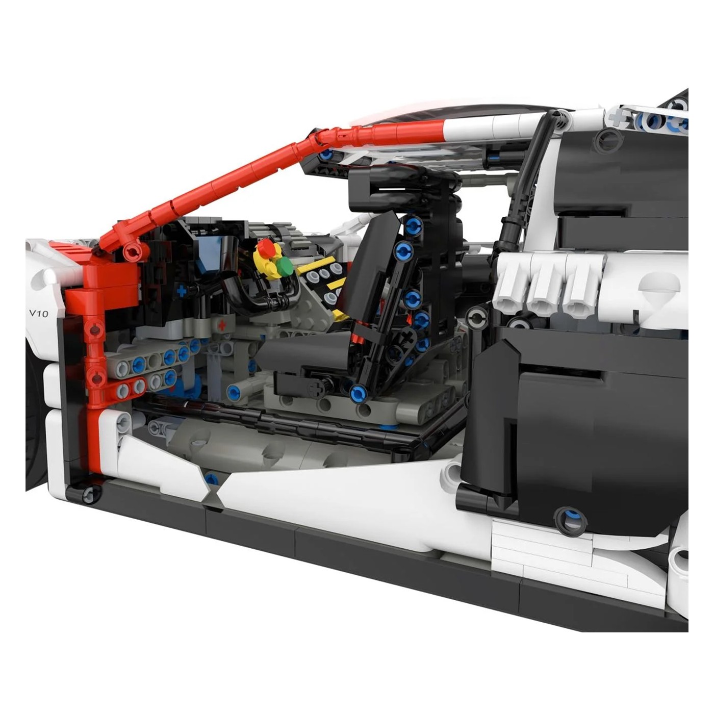 Autodíly 1:8 Audi R8 LMS GT3 bílé RASTAR
