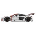 Autodíly 1:8 Audi R8 LMS GT3 bílé RASTAR