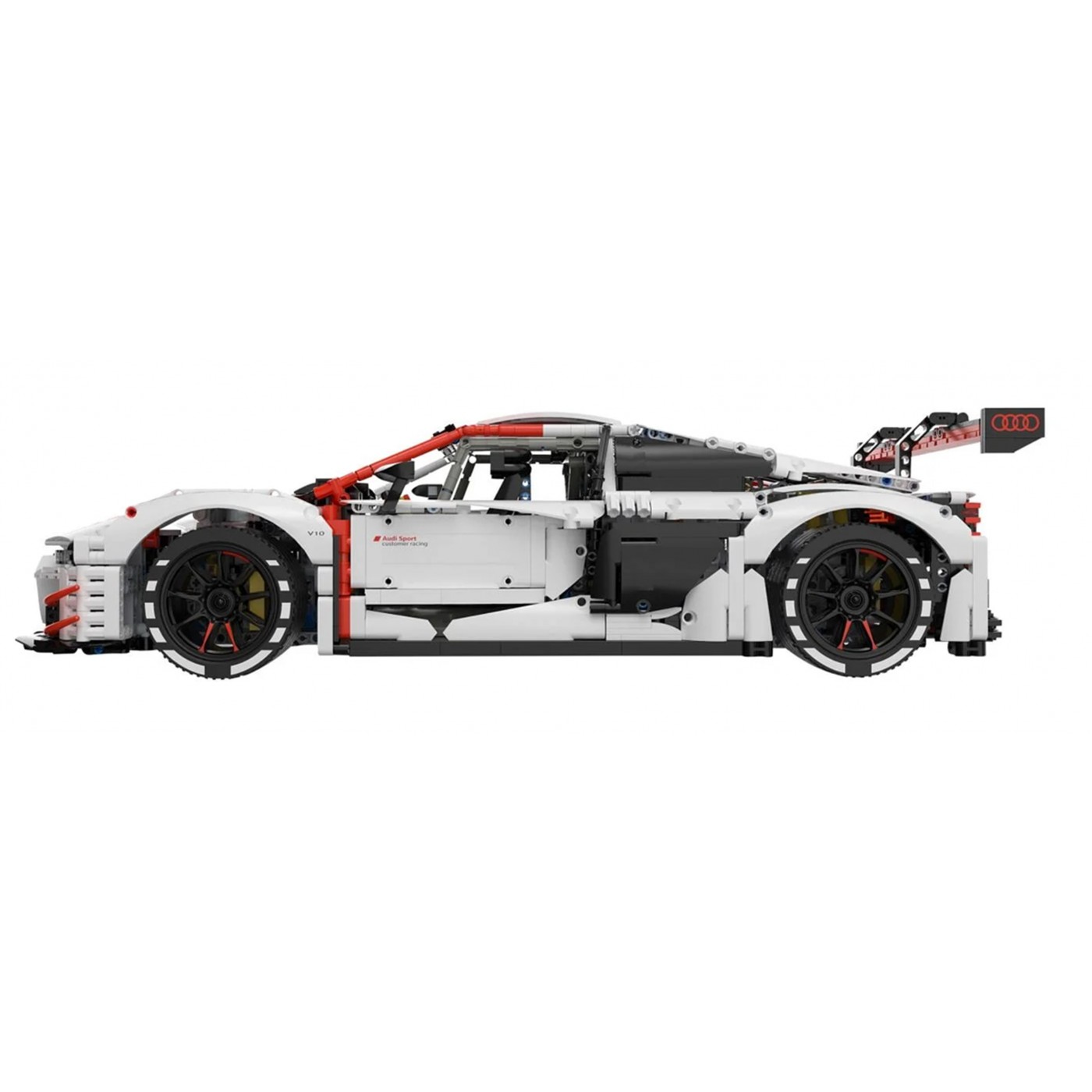 Autodíly 1:8 Audi R8 LMS GT3 bílé RASTAR