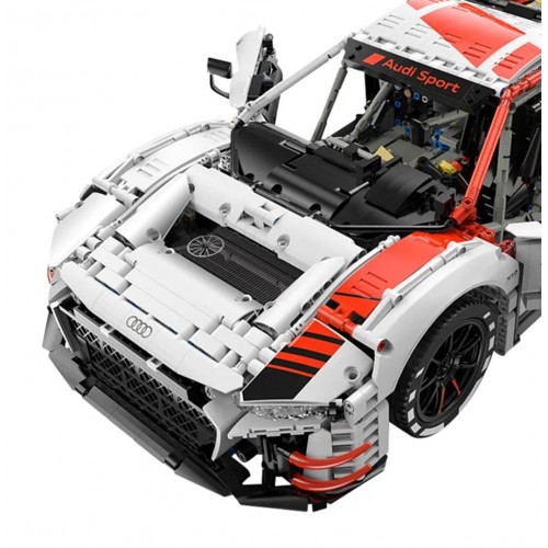 Autodíly 1:8 Audi R8 LMS GT3 bílé RASTAR