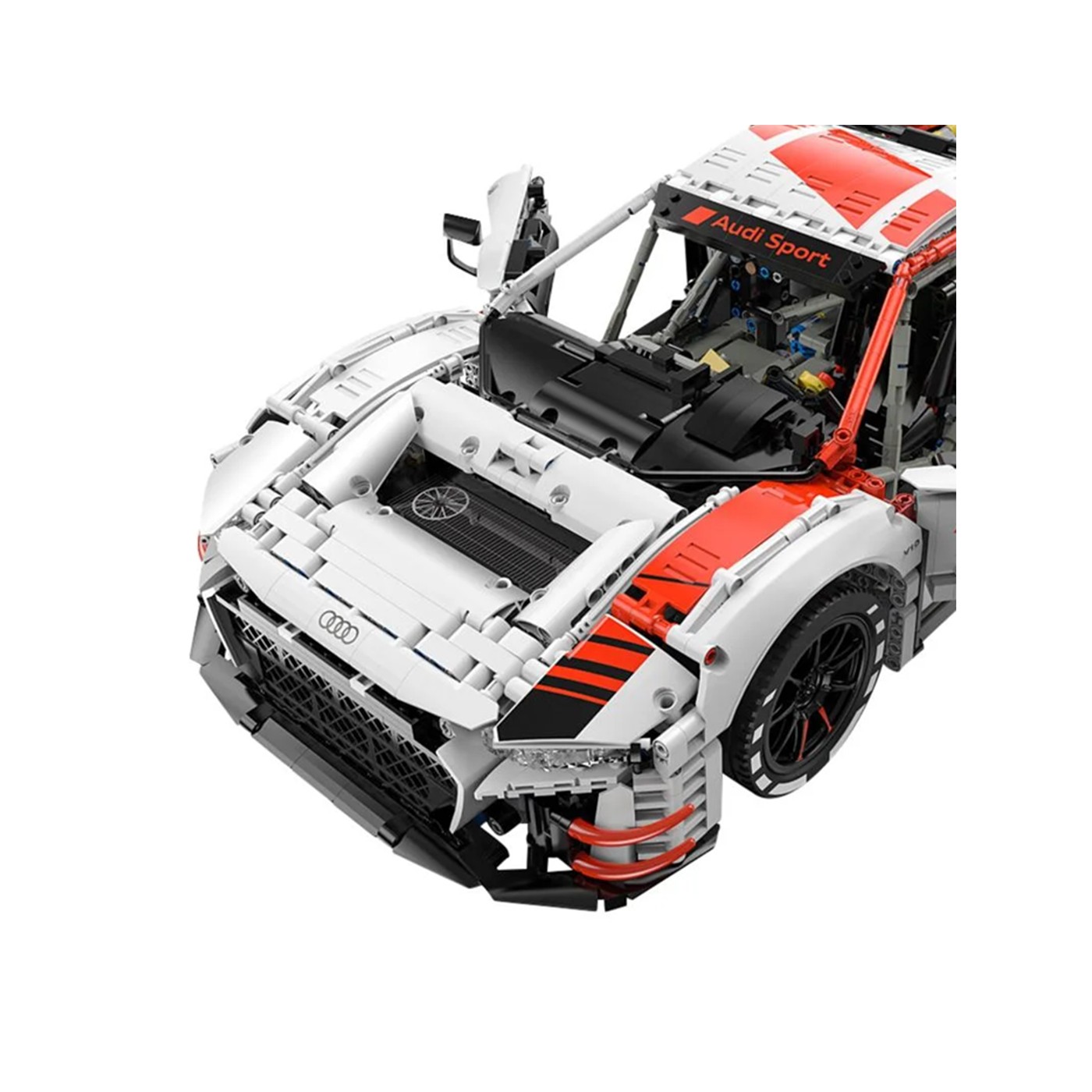 Autodíly 1:8 Audi R8 LMS GT3 bílé RASTAR