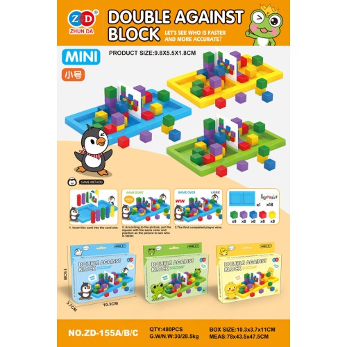 Arkádová hra MINI Shapes + Cards Duck Edition