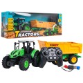 Tahač s otevíratelným žlutým návěsem R/C 1:24