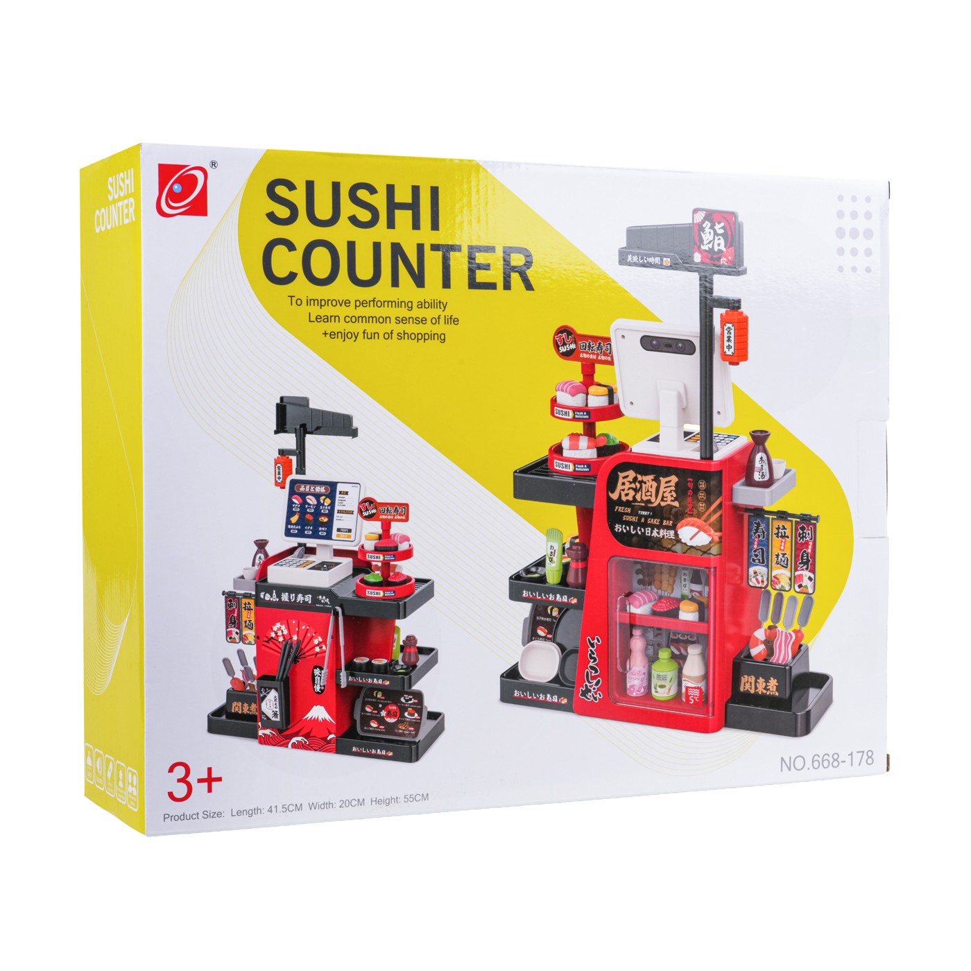 Stojan na výrobu sushi 75el.