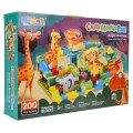 Kuličková dráha Jungle bricks 200el.