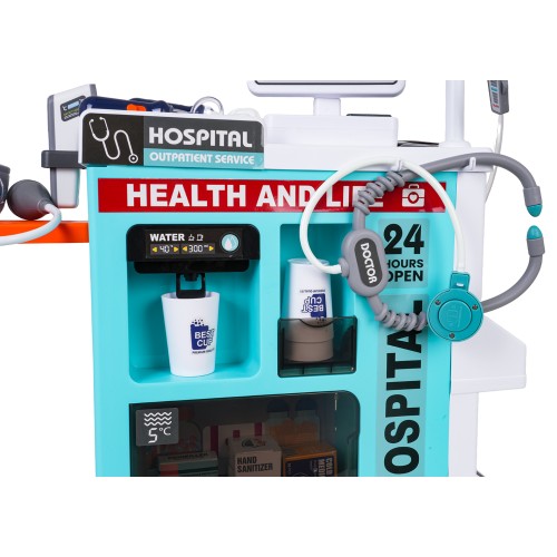 Sada MEGA Little Doctor Set Blue 77el.