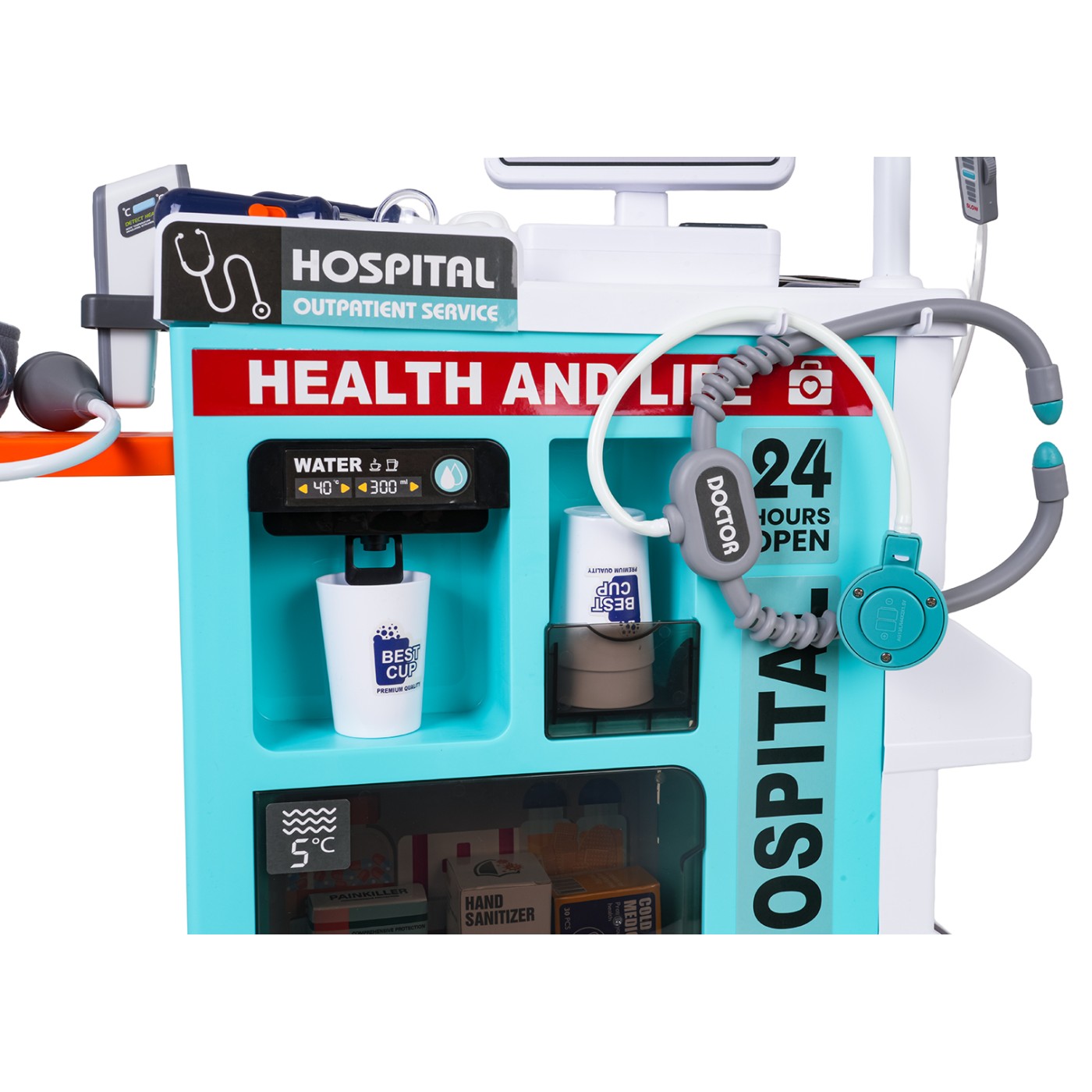 Sada MEGA Little Doctor Set Blue 77el.