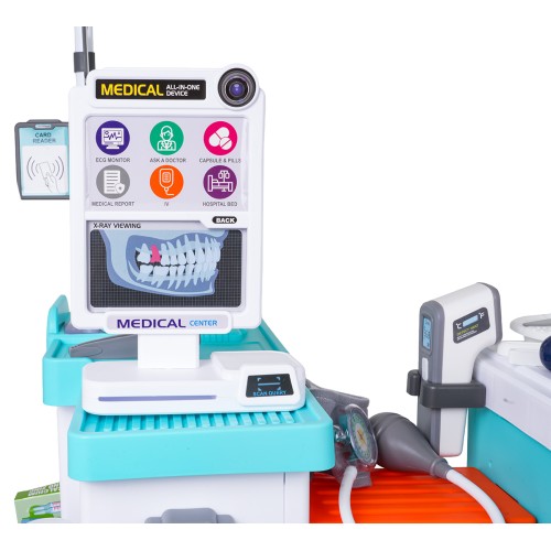 Sada MEGA Little Doctor Set Blue 77el.