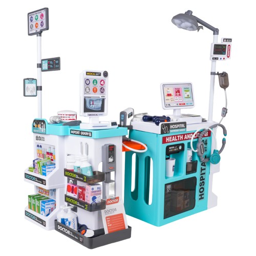 Sada MEGA Little Doctor Set Blue 77el.