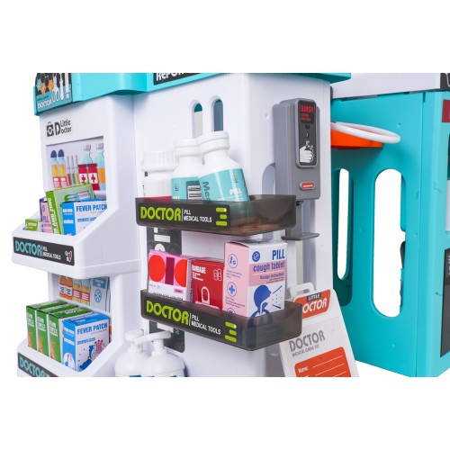 Sada MEGA Little Doctor Set Blue 77el.