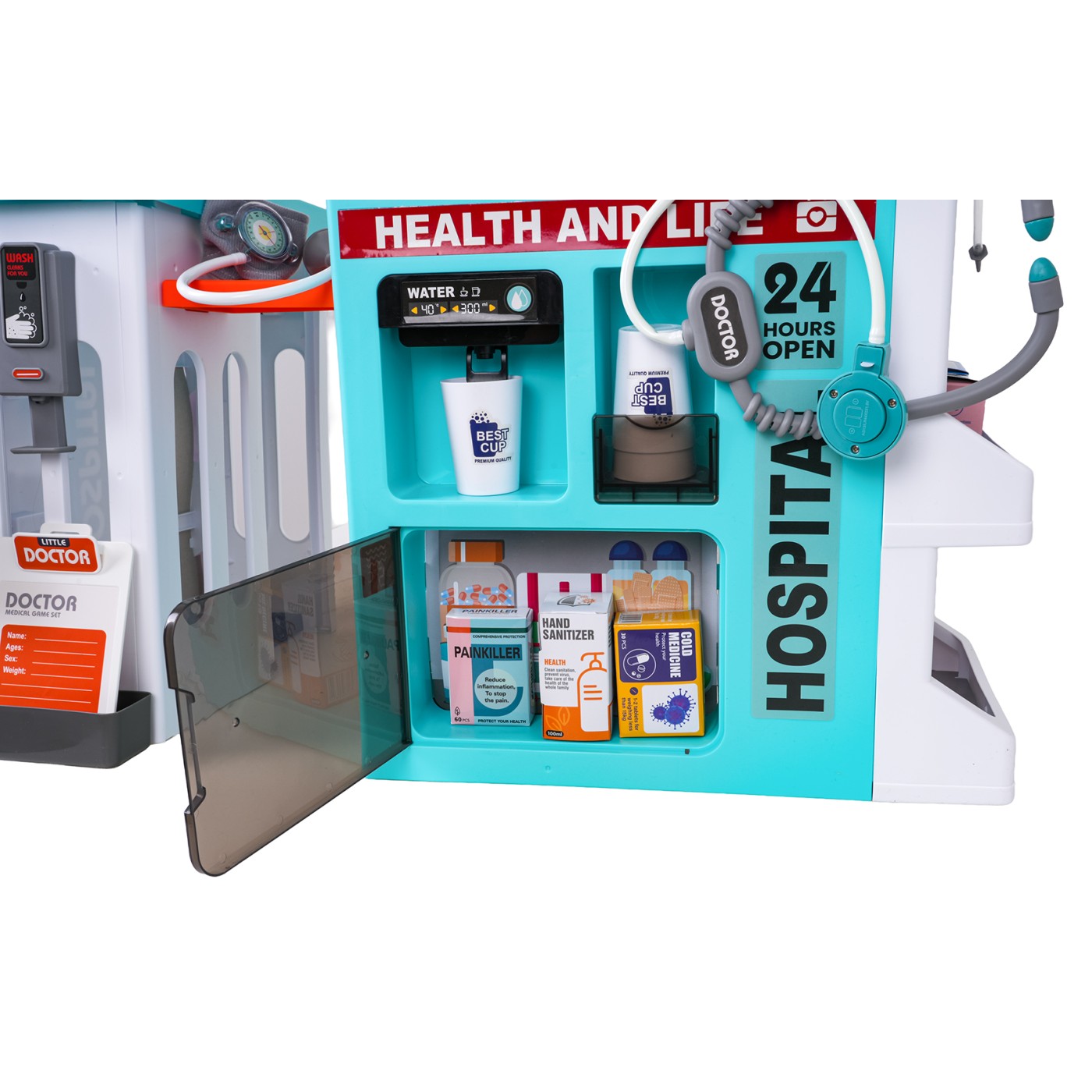 Sada MEGA Little Doctor Set Blue 77el.