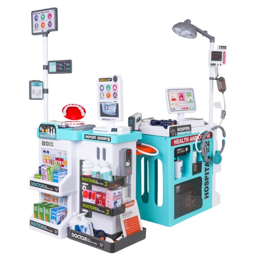 Sada MEGA Little Doctor Set Blue 77el.