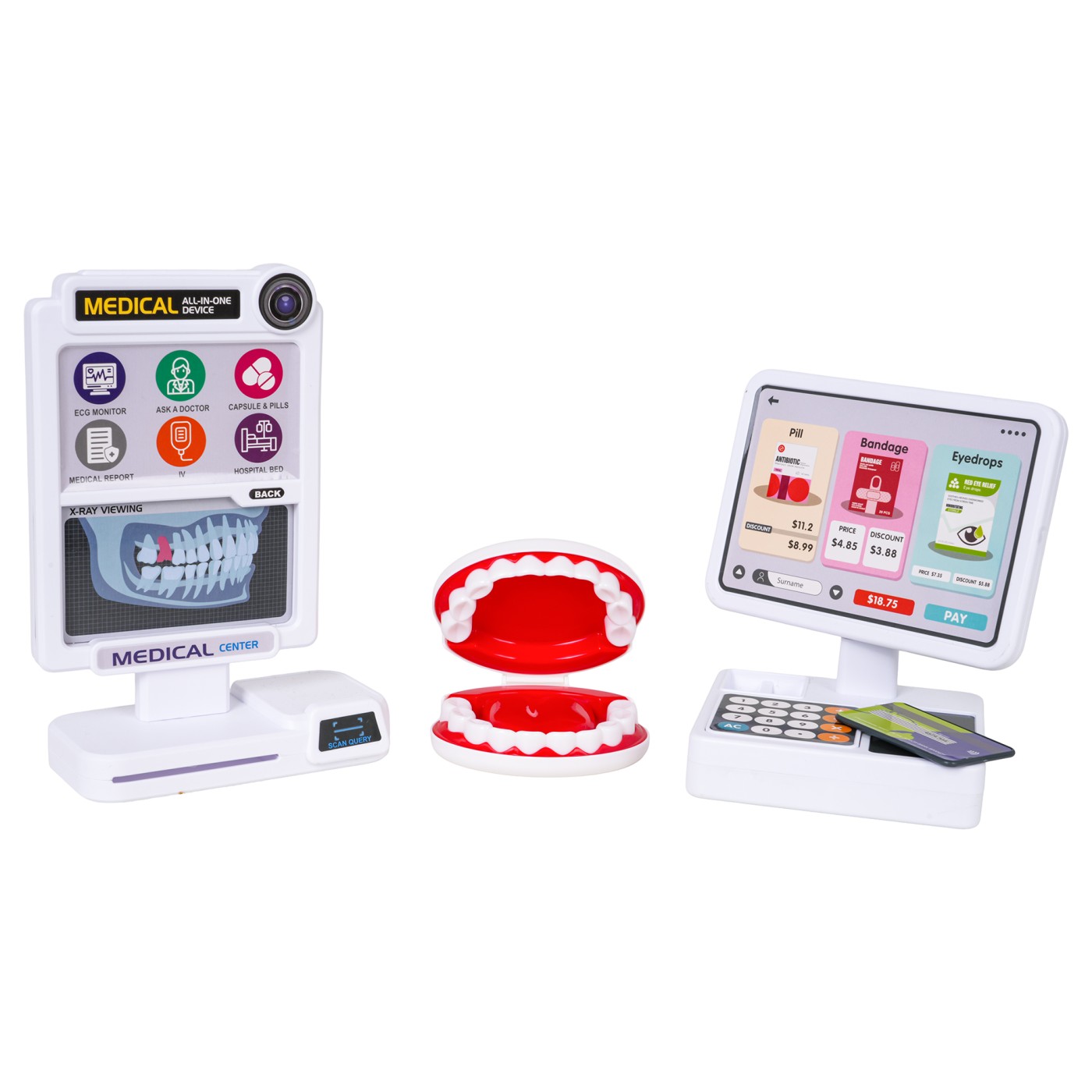 Sada MEGA Little Doctor Set Blue 77el.