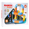 Magnetická barevná železnice 90el.