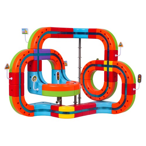 Magnetické barevné železnice 135el.