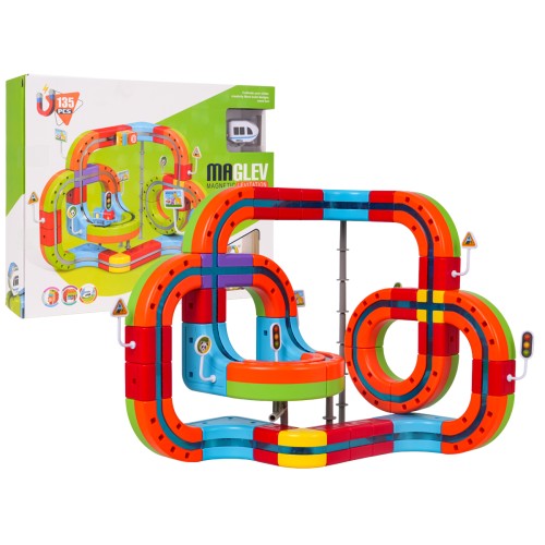 Magnetické barevné železnice 135el.