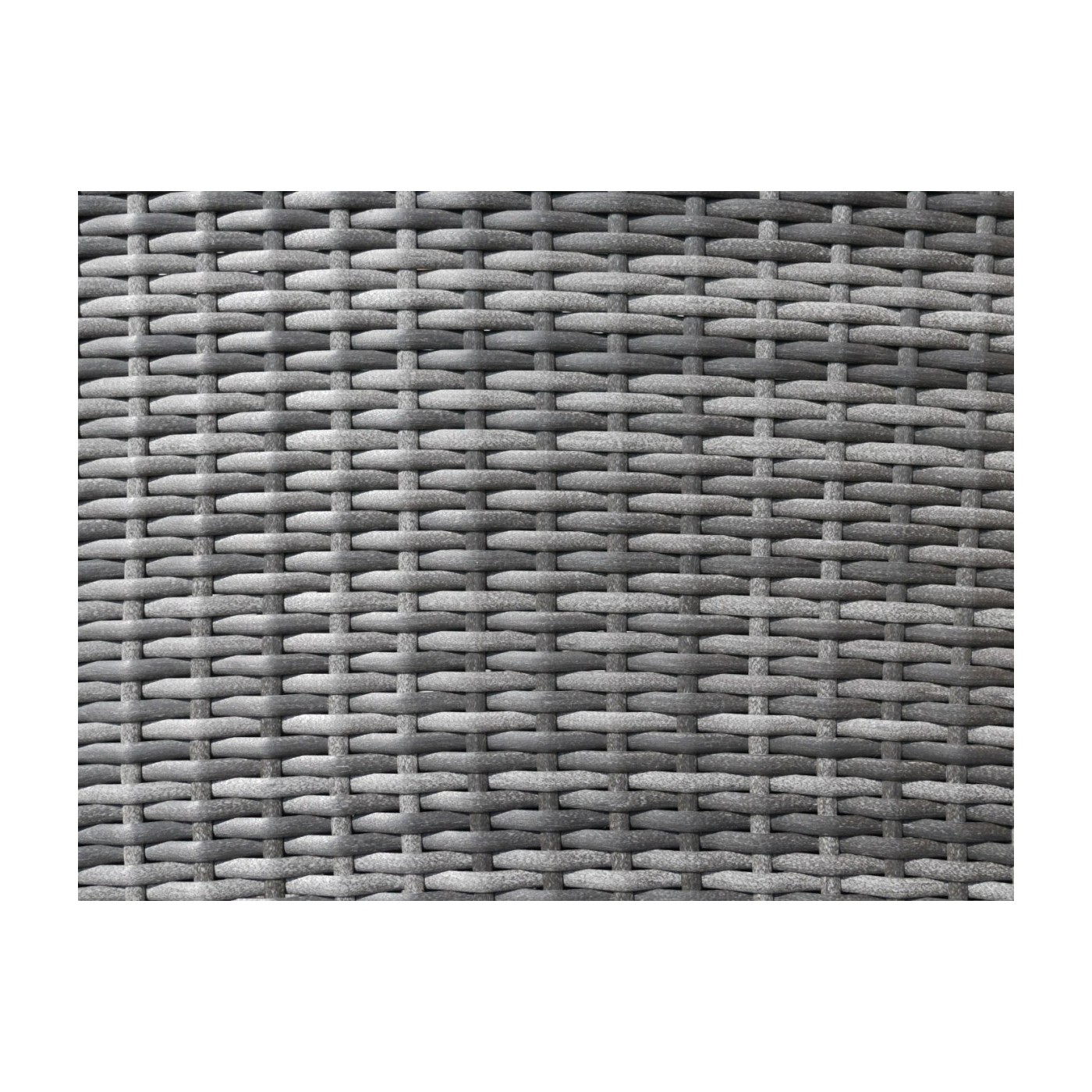 Sada zahradního nábytku 4v1 Techorattan Grey Corner Table 2 Pouffes 15 polštářů