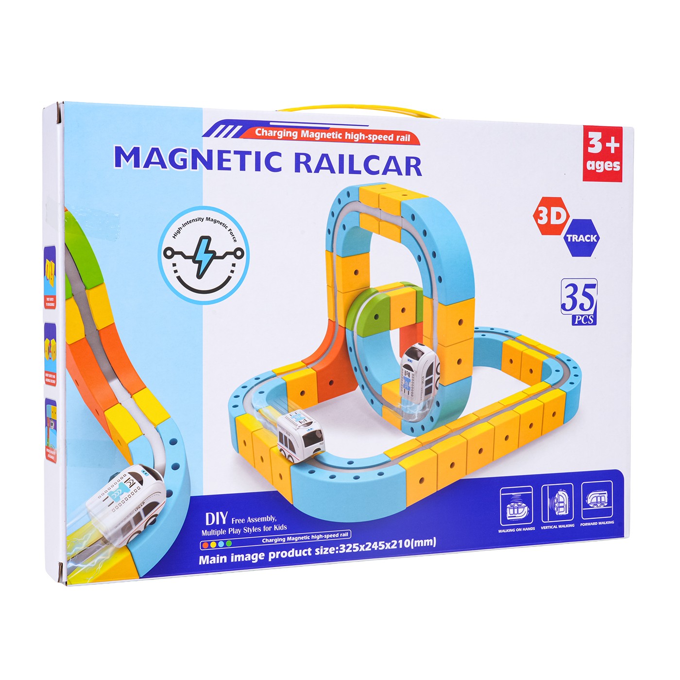 Barevné magnetické stopy 35el.