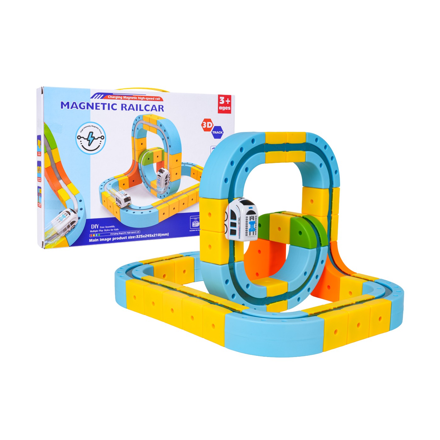 Barevné magnetické stopy 35el.