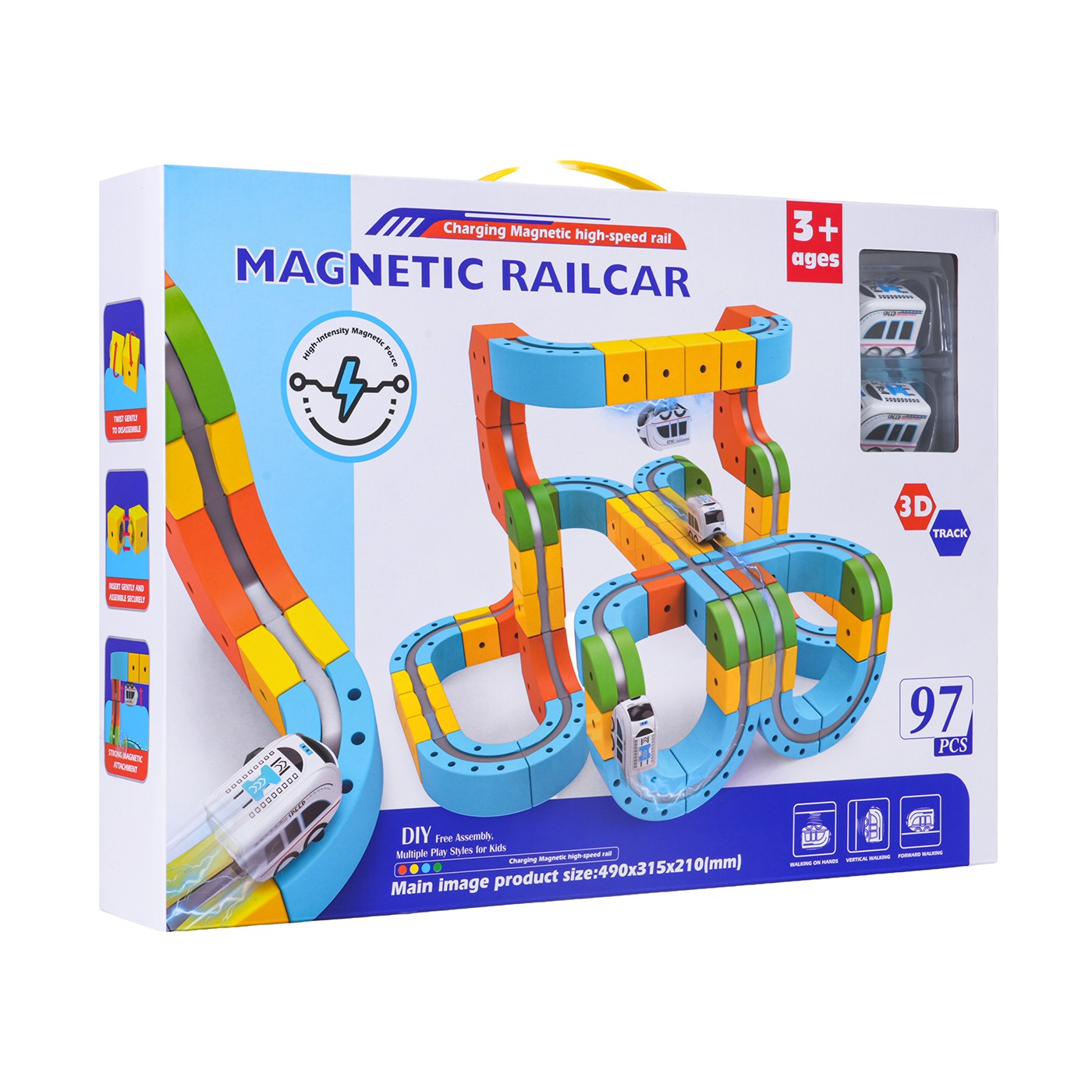 Barevné magnetické stopy 97el.