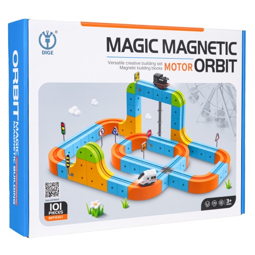 Magnetické barevné stopy 101el.