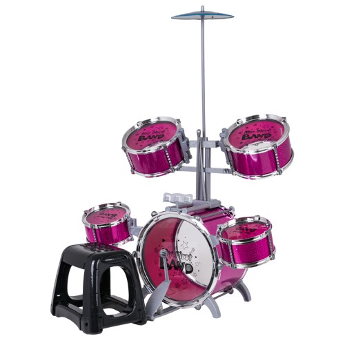 Velké bicí ROCK BAND, růžové