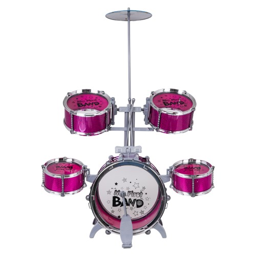 Velké bicí ROCK BAND, růžové