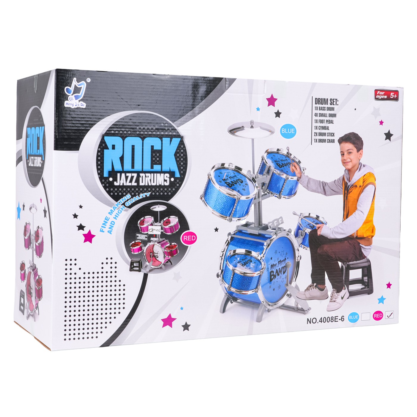 ROCK BAND Large Percussion Red