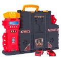 Skládací parkoviště s kufrem + příslušenství Hasičská edice