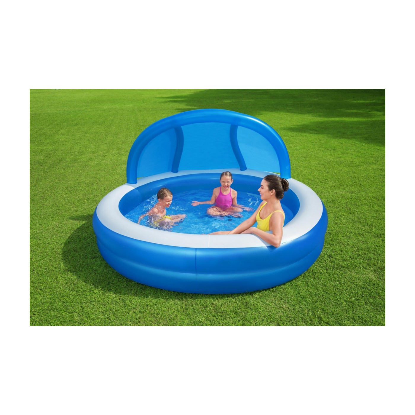 Nafukovací BAZÉN BESTWAY Family Baseball 241X140CM + opravná laťka