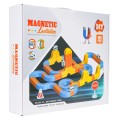 Magnetická barevná železnice 180el.