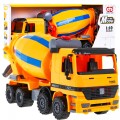 Míchačka betonu pro děti 3+ Realistický model 1:10 + Pohyblivé prvky + Rotující hruška