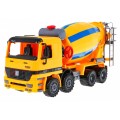 Míchačka betonu pro děti 3+ Realistický model 1:10 + Pohyblivé prvky + Rotující hruška