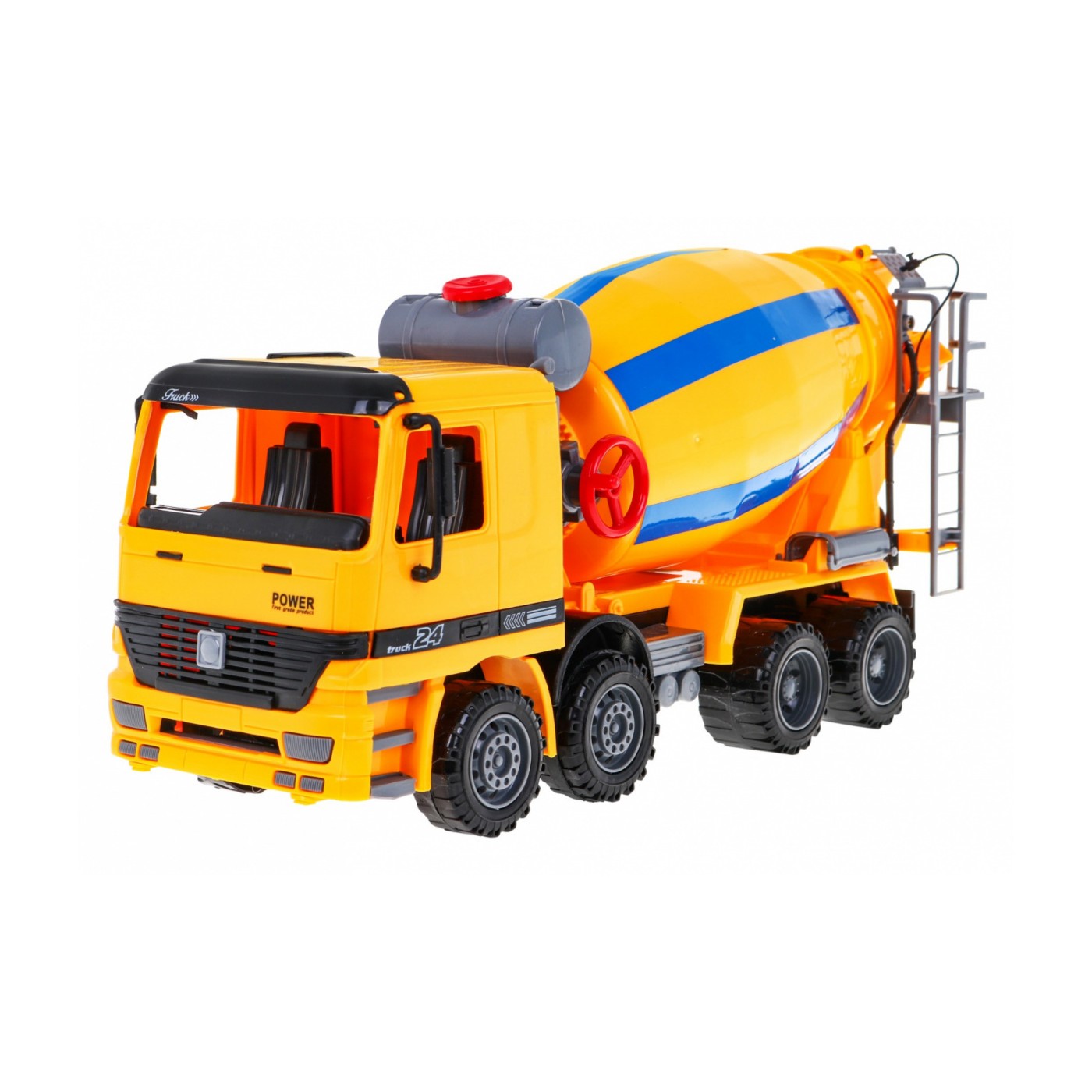 Míchačka betonu pro děti 3+ Realistický model 1:10 + Pohyblivé prvky + Rotující hruška