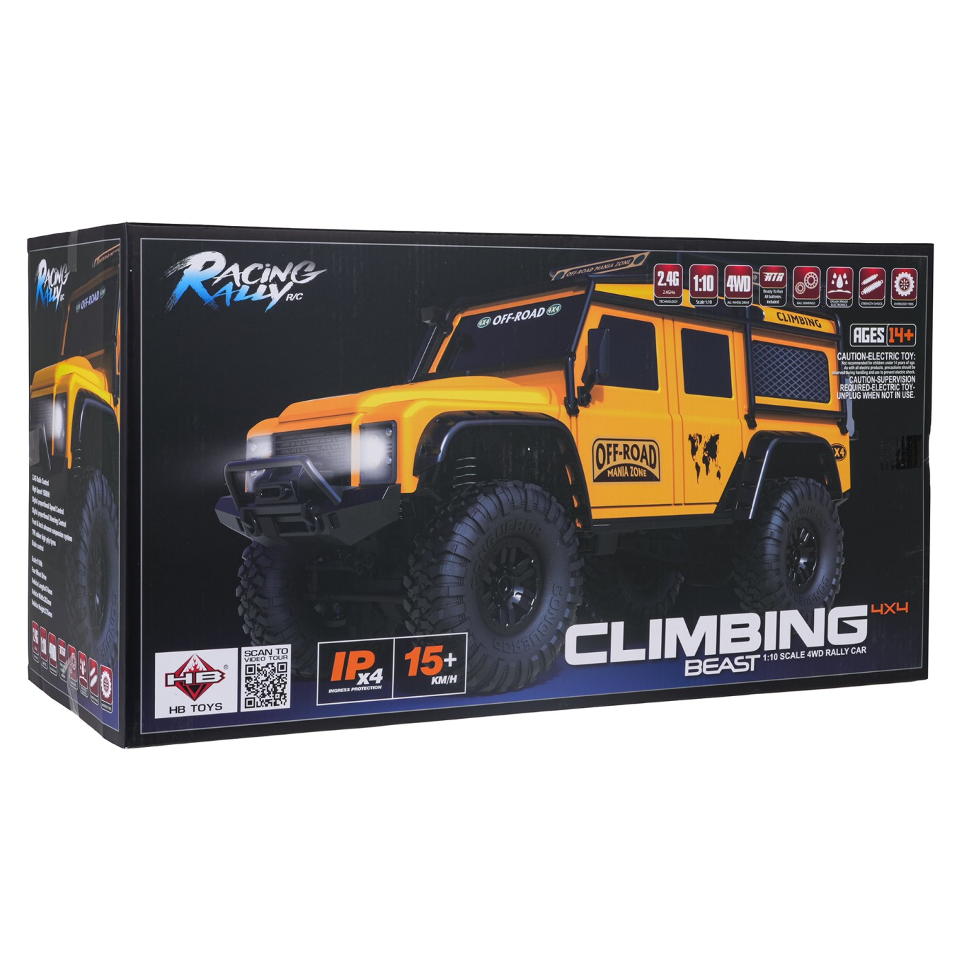 R/C terénní auto CLIMBING BEAST 4x4 1:10 Sandy