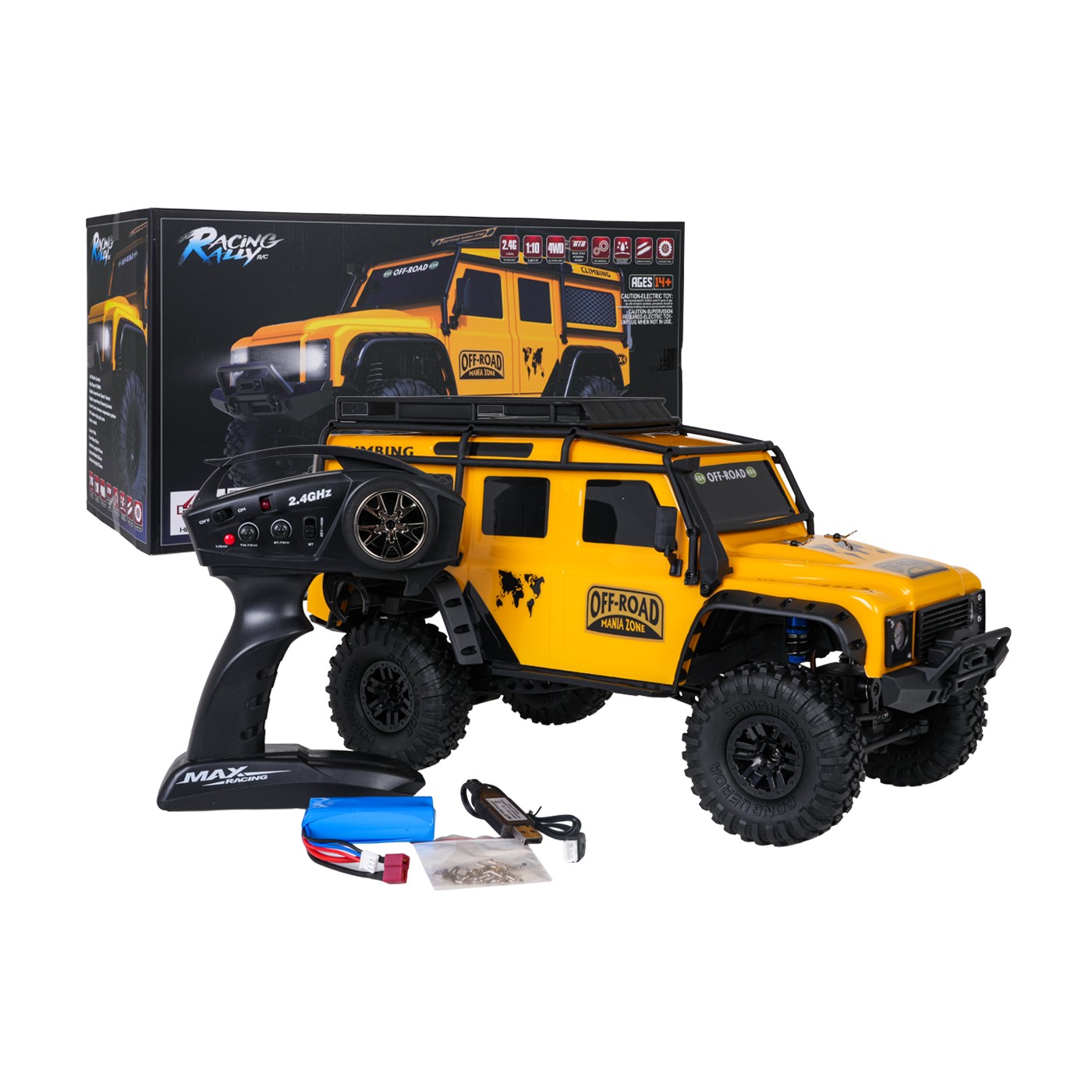 R/C terénní auto CLIMBING BEAST 4x4 1:10 Sandy