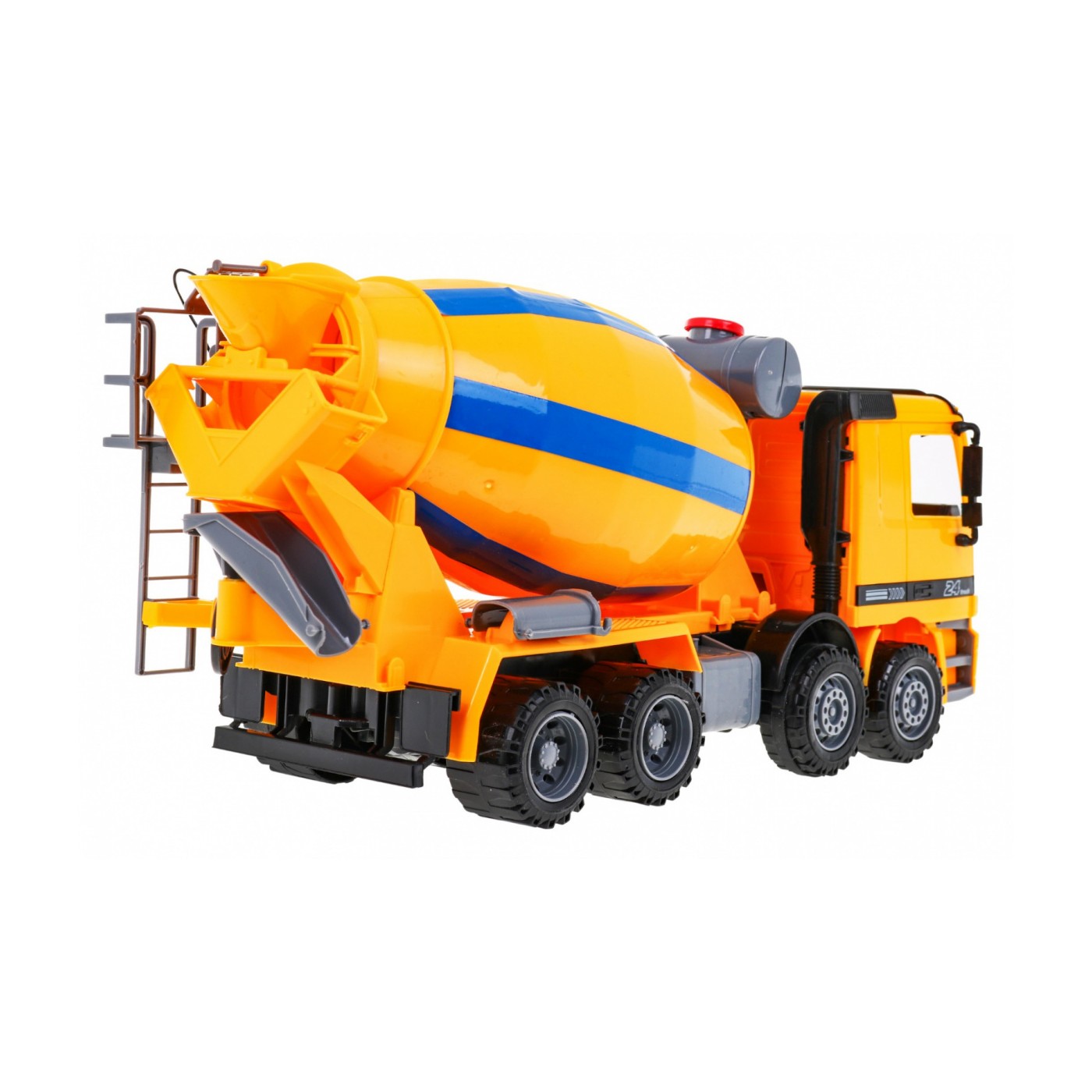 Míchačka betonu pro děti 3+ Realistický model 1:10 + Pohyblivé prvky + Rotující hruška