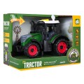 Traktor se světly a zvukovou funkcí Tmavě zelená