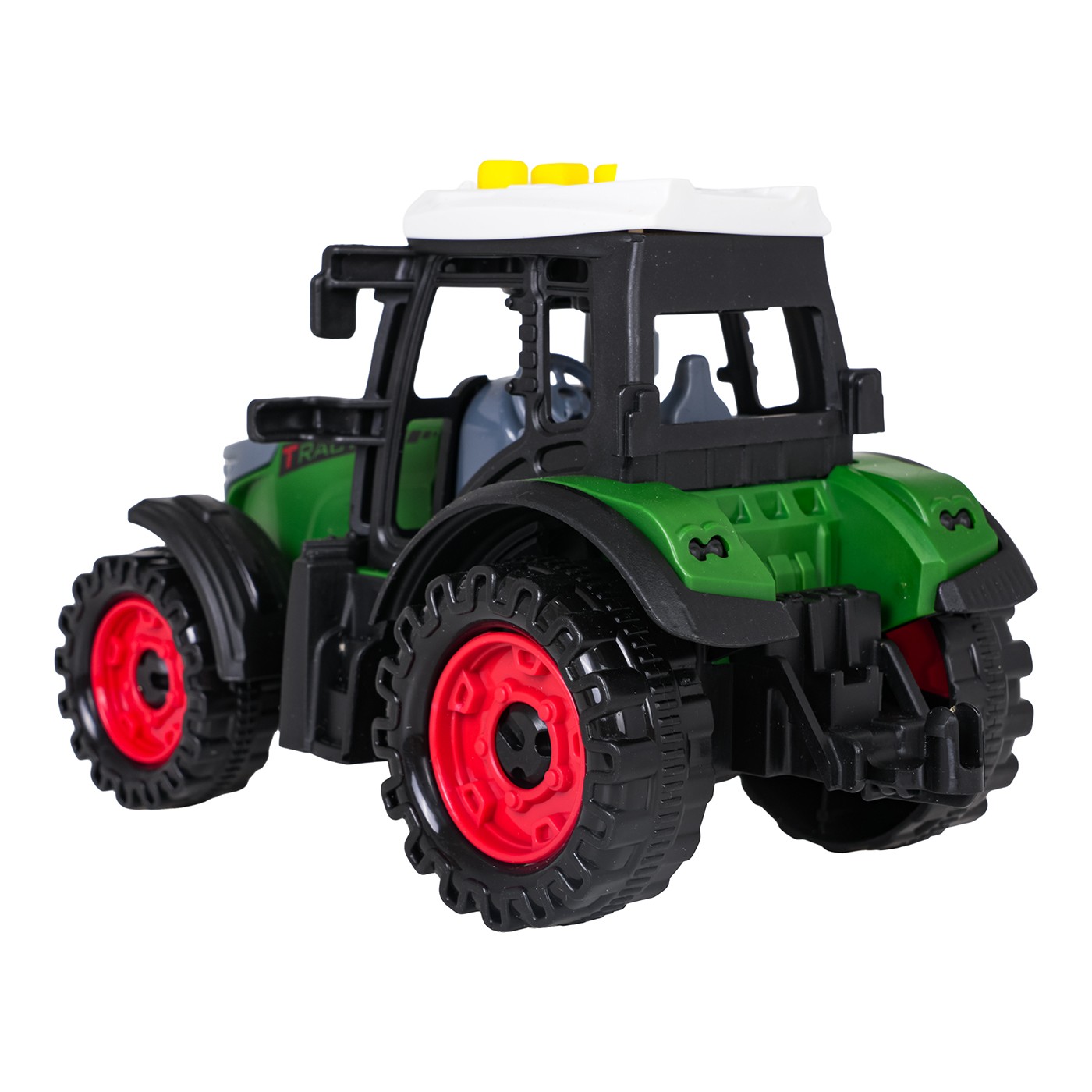 Traktor se světly a zvukovou funkcí Tmavě zelená