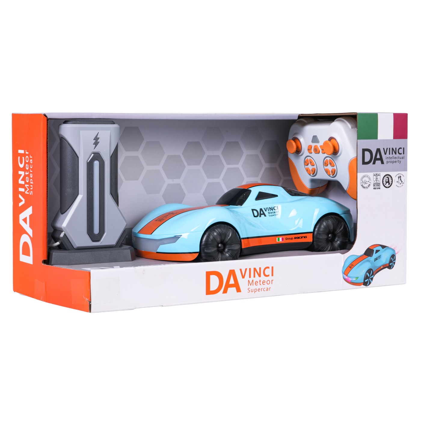 R/C auto s nabíjecí stanicí VINCI Blue