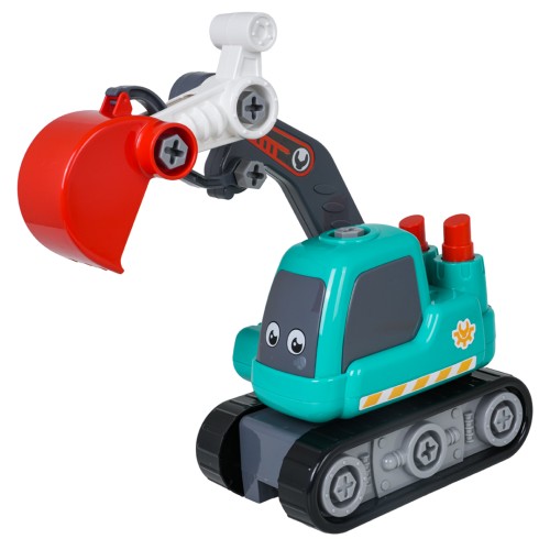 Animovaný mobilní bagr + příslušenství