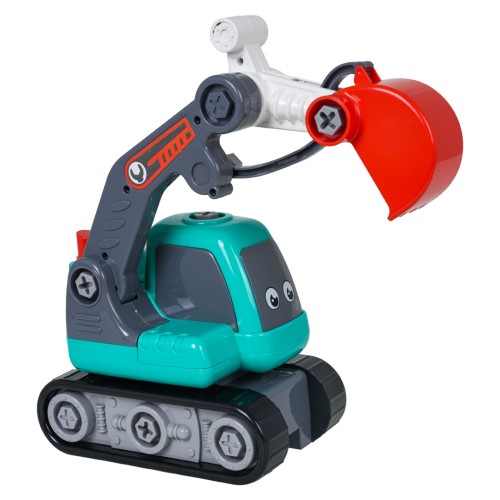 Animovaný mobilní bagr + příslušenství