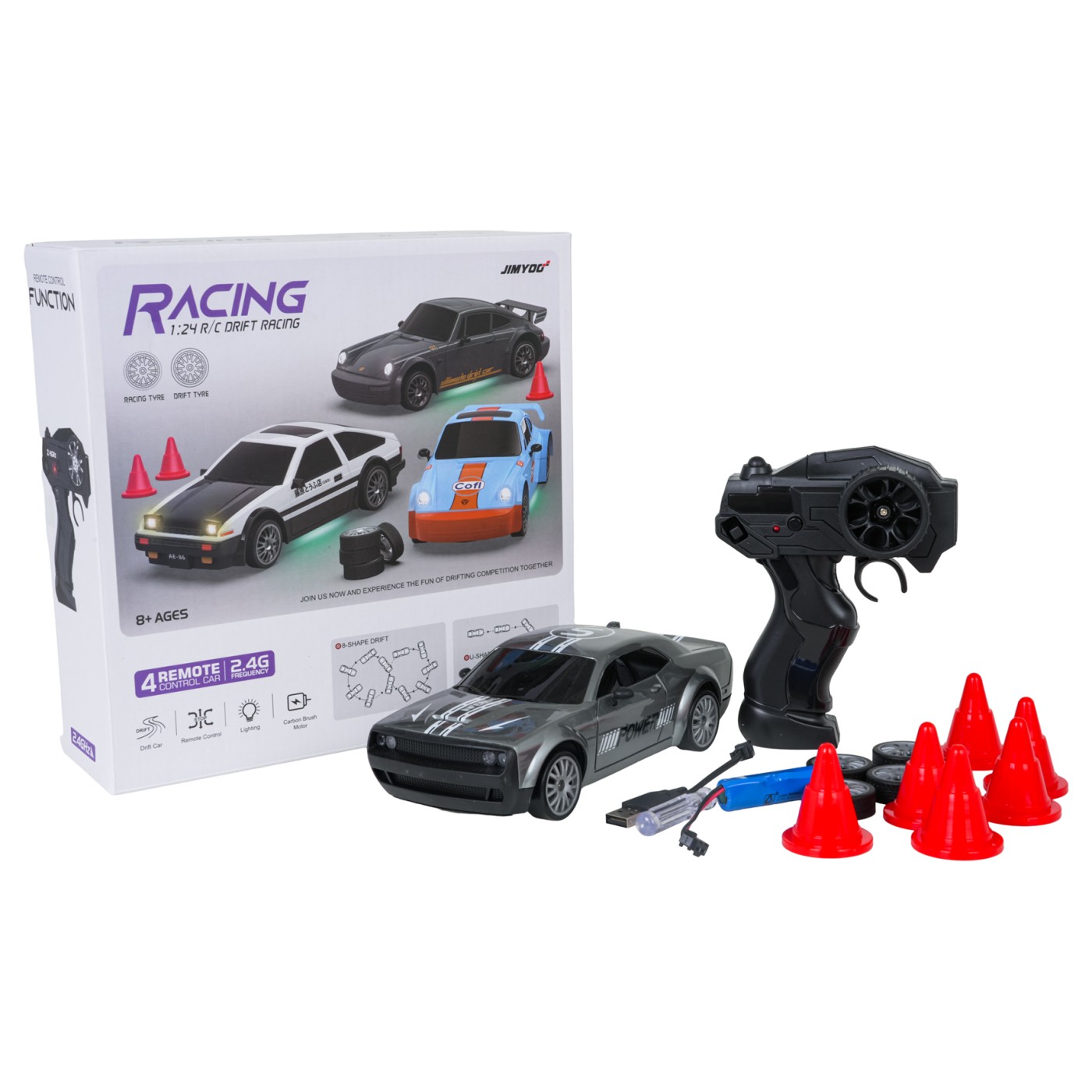 R/C Drift Car 1:24 + příslušenství