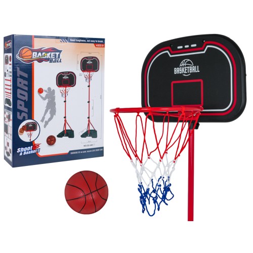 Basketbalový set 210 cm a stojan + příslušenství